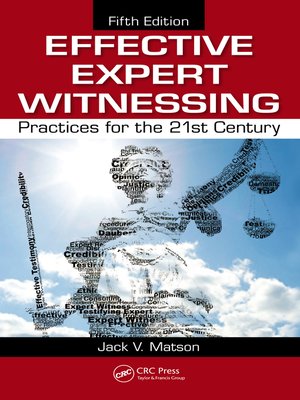 cover image of Effective Expert Witnessing
